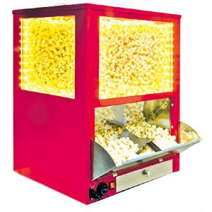 Bulk Popcorn Display Warmer, with autofeeding