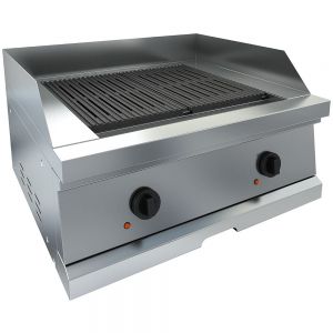 Char Broiler with two cooking zones, counter top version