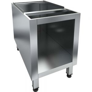 Base for the CHB-1T Char broiler is made completely of stainless steel