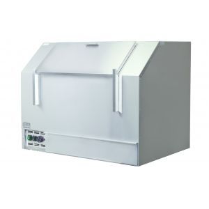 Bulk Popcorn Display Warmer, two compartments, with lighting