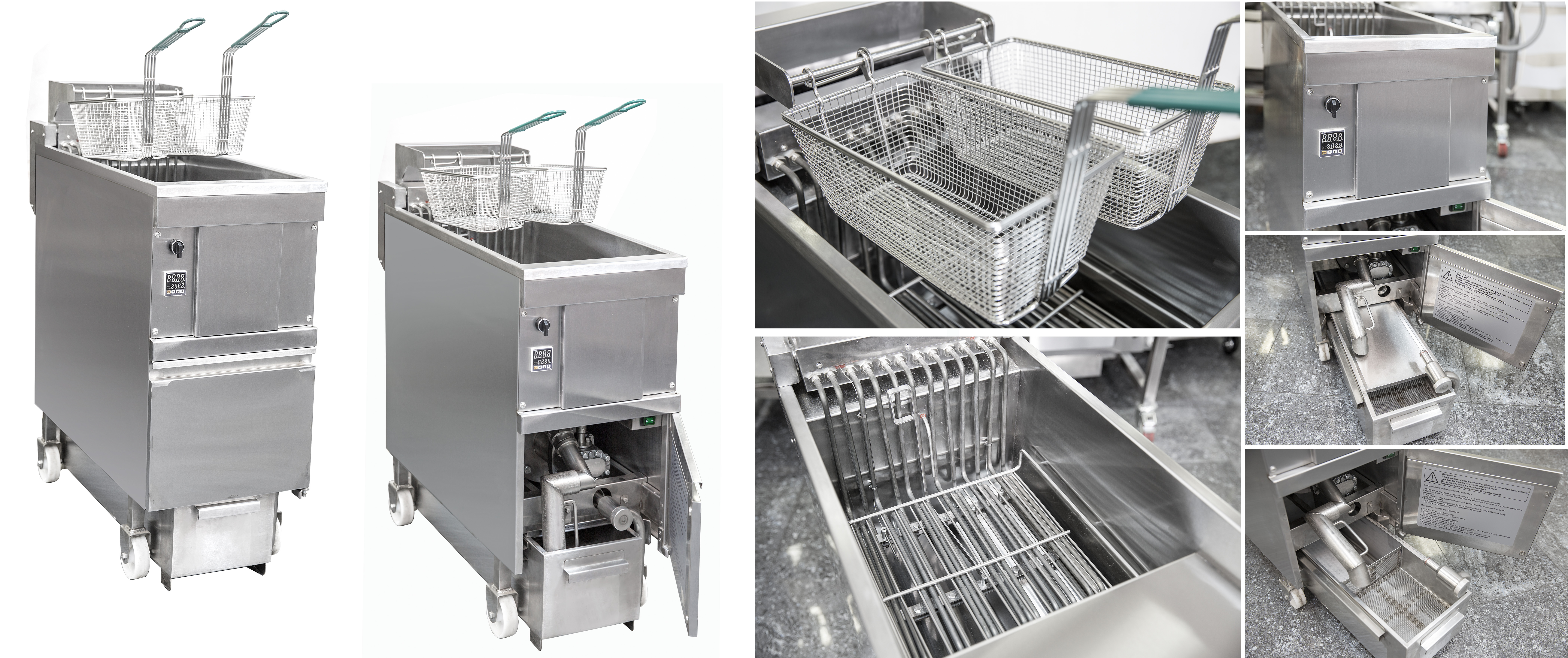 RoboFry EF  Heavy Duty Fryer with filtration