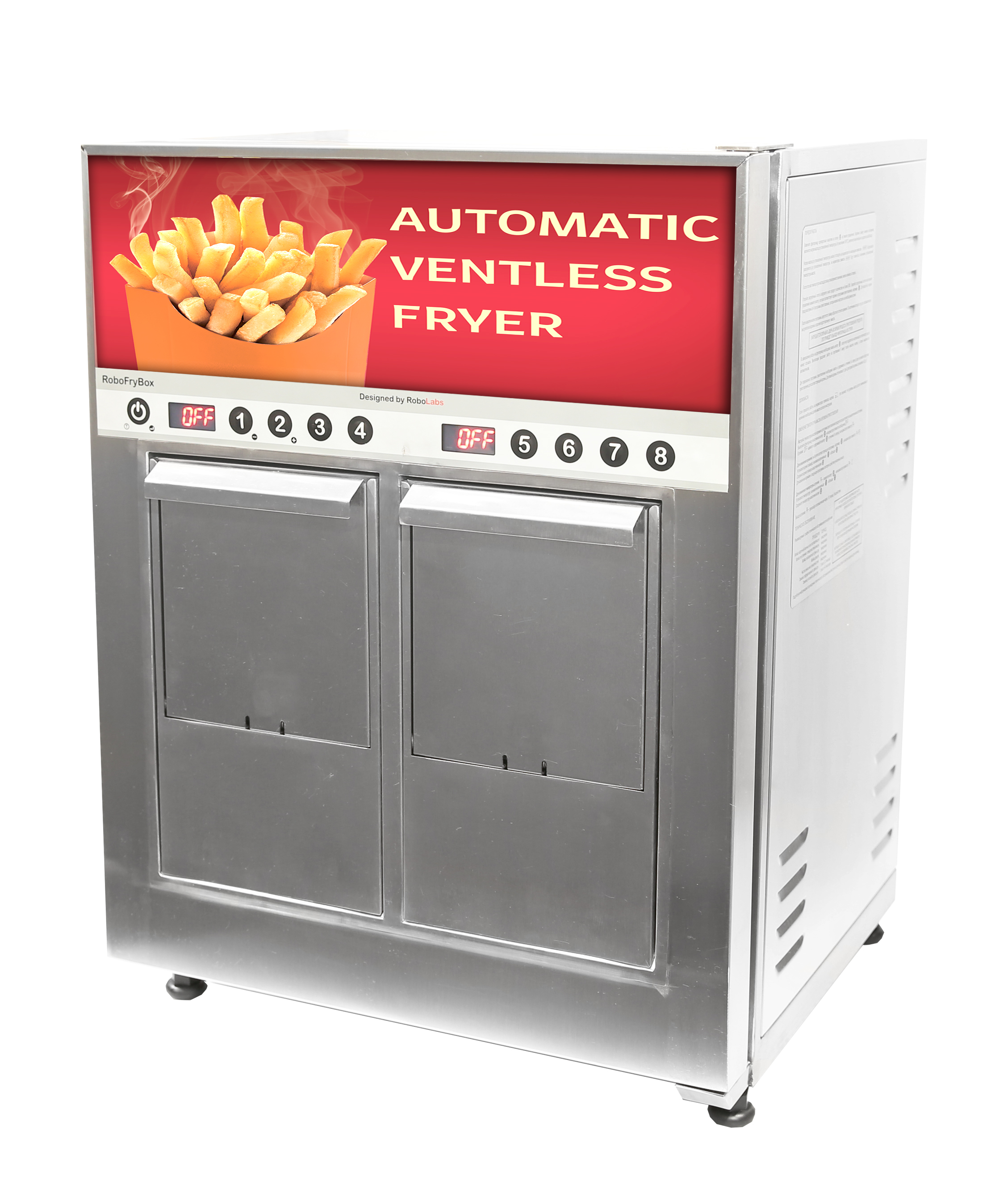 Table-top Automatic Ventless Fryer RoboFryBox 