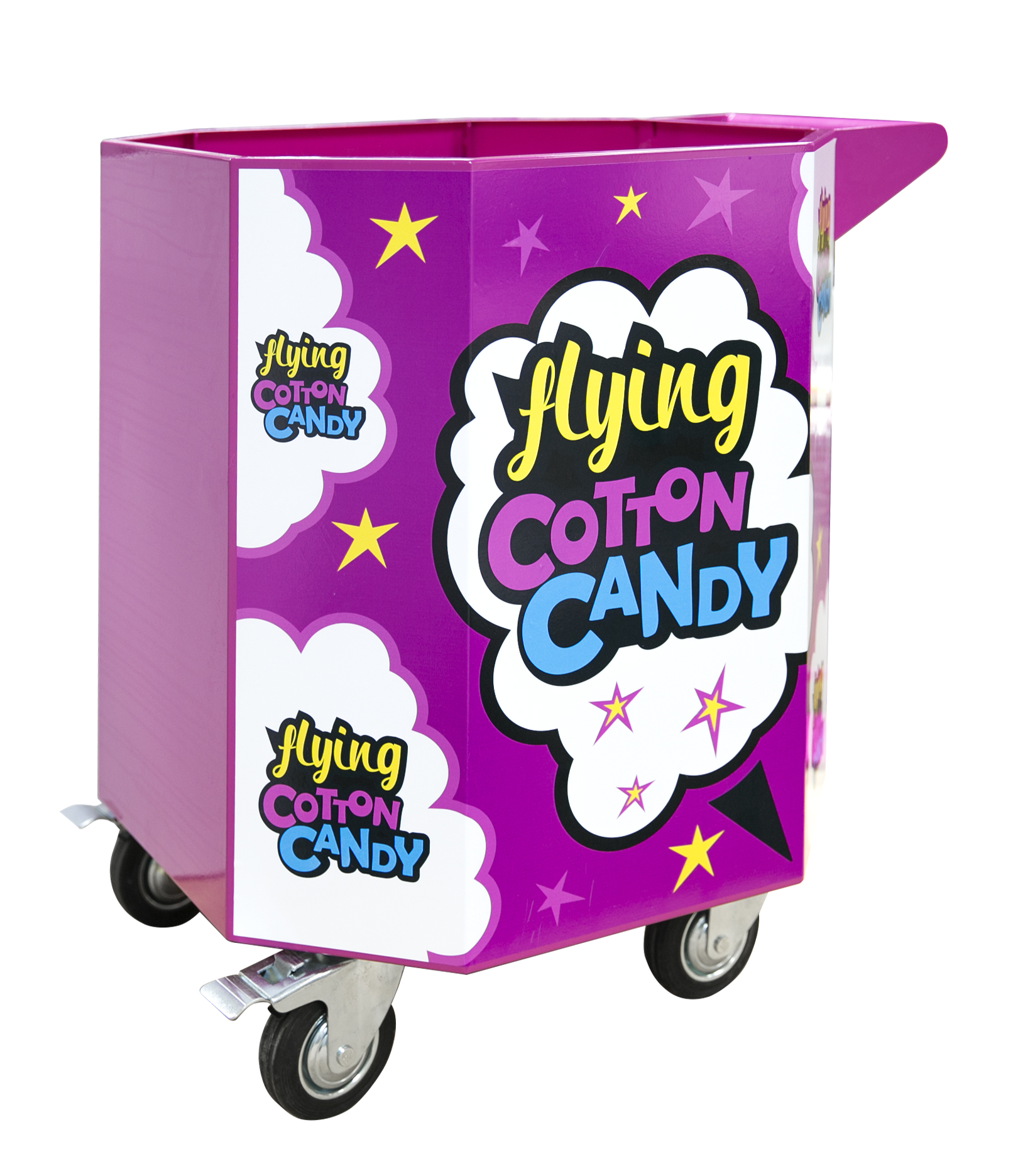 Octahedral Cotton Candy Cart 