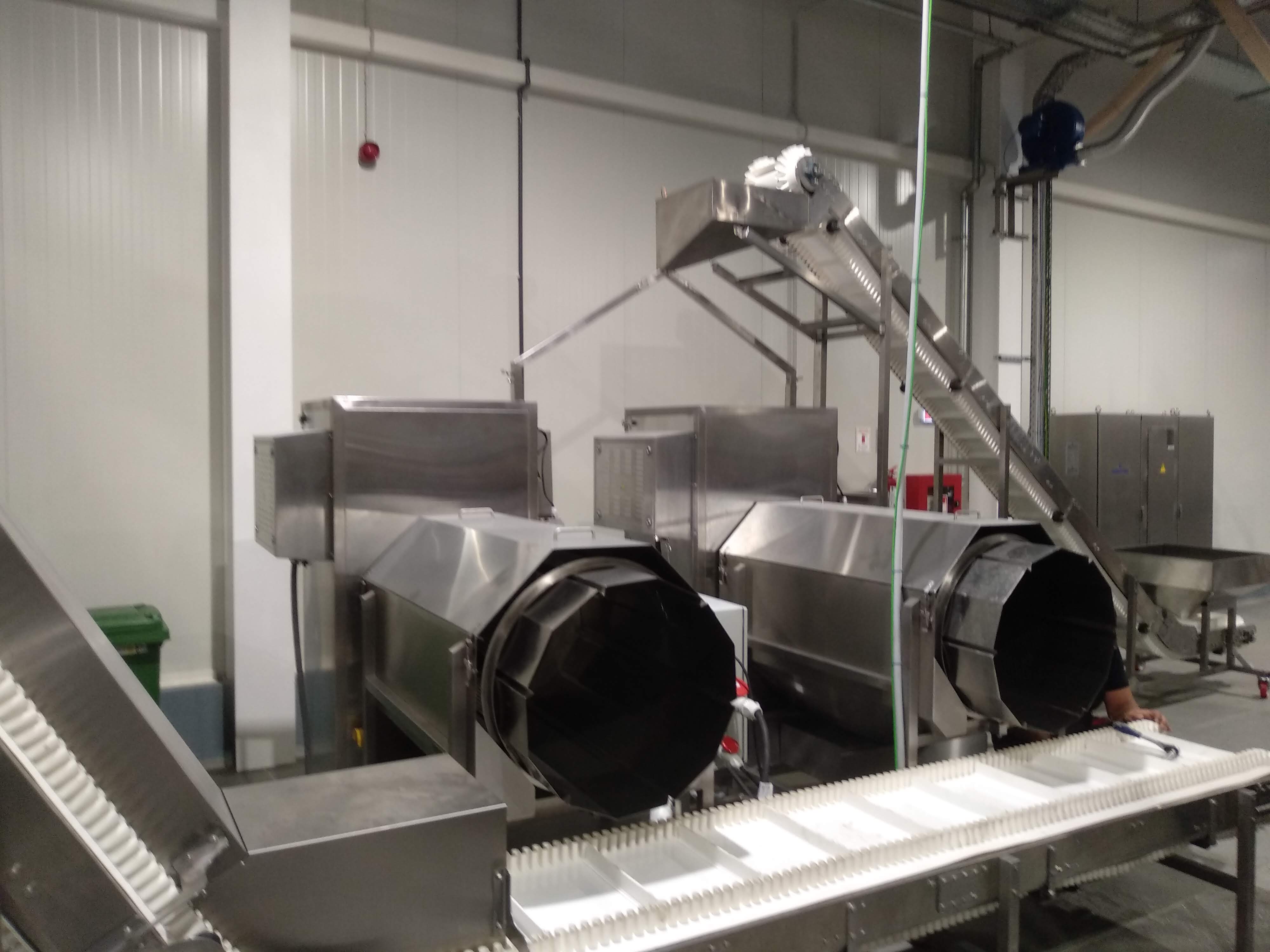 Savory Popcorn Production line 200 kg/h. Project in Romania